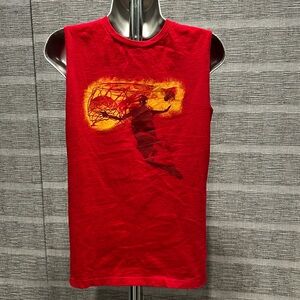 Boy’s Large Champion red muscle t-shirt